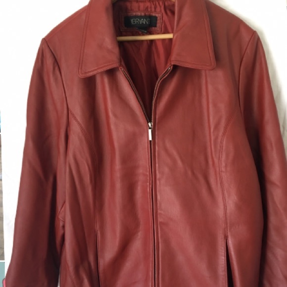 Lane Bryant Jackets & Blazers - 100% Leather Lining Coat